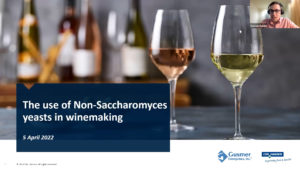 non saccharomyces yeast in winemaking from Chr. Hansen webinar hosted by Gusmer Wine